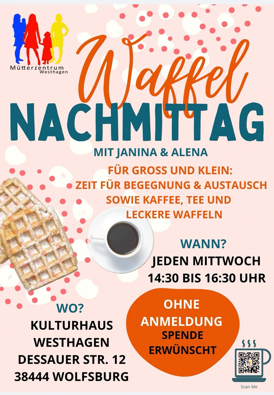 Flyer: Waffel-Nachmittag